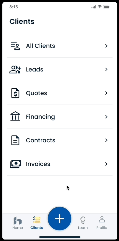 Lead Management on Hearth