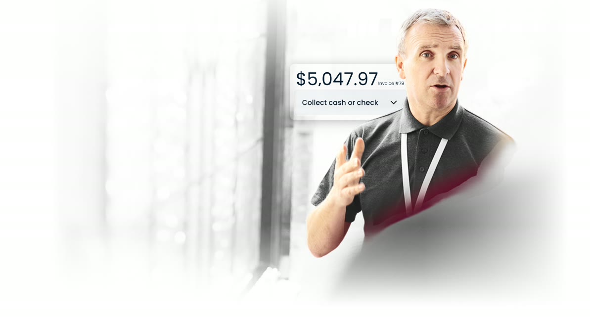 Contractor offering financing on a job